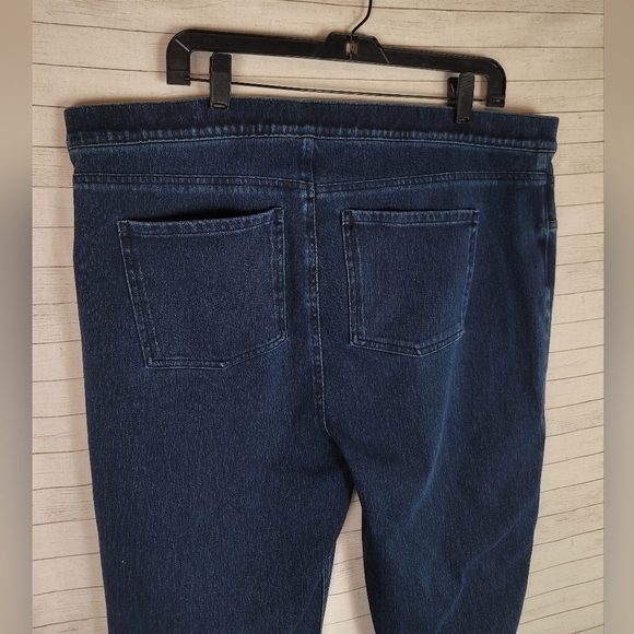 SPANX Jean-ish Ankle Leggings in Twilight Rinse, sz 3X - Picture 9 of 16